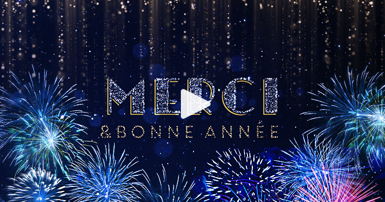 Ma carte Merci et bonne année