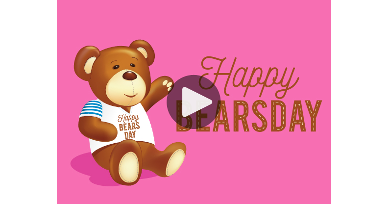 Meine Karte - Happy Bearsday