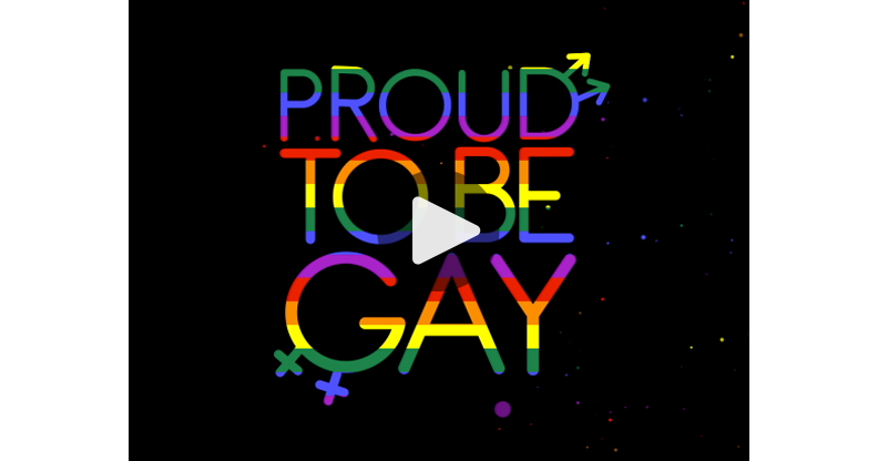 Ma Carte Proud To Be Gay