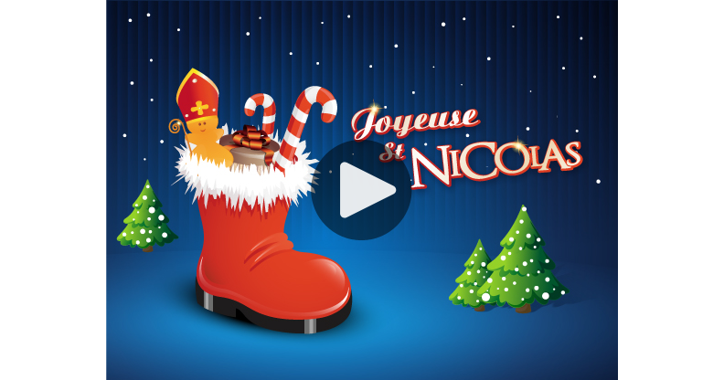 Ma Carte Joyeuse St Nicolas